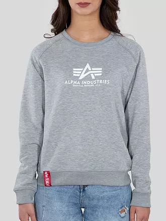 ALPHA INDUSTRIES | Sweater | grau