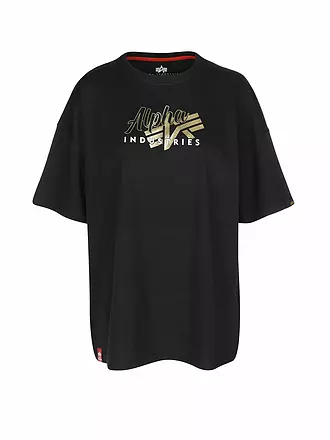 ALPHA INDUSTRIES | T-Shirt Oversized | schwarz