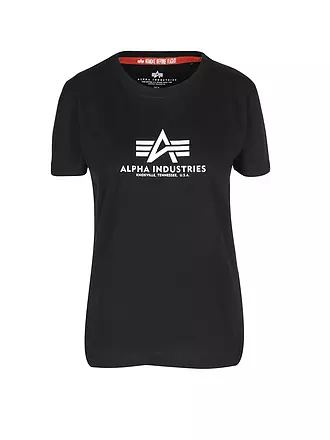 ALPHA INDUSTRIES | T-Shirt Regular Fit | schwarz