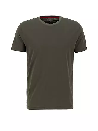 ALPHA INDUSTRIES | T-Shirt USN BLOOD CHIT T 2 | olive