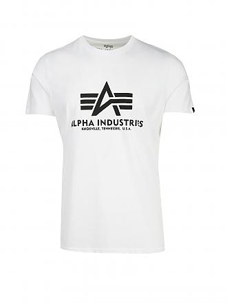 ALPHA INDUSTRIES | T-Shirt | weiss