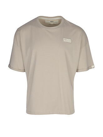 ALPHA INDUSTRIES | T-Shirt | beige