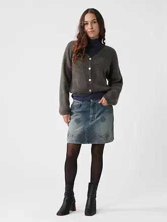 AMERICAN DREAMS | Cardigan Cropped Fit CORNELIA | hellblau