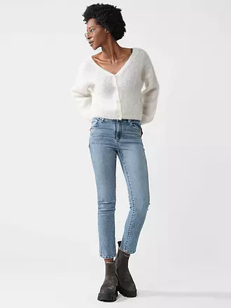 AMERICAN DREAMS | Cardigan Cropped Fit CORNELIA | hellblau