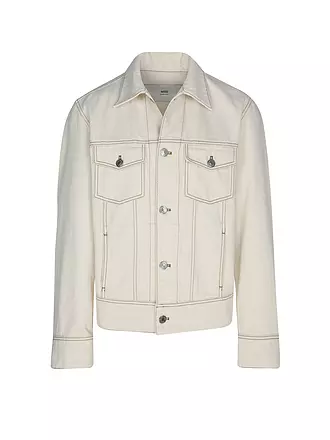 AMI PARIS | Jeansjacke | creme