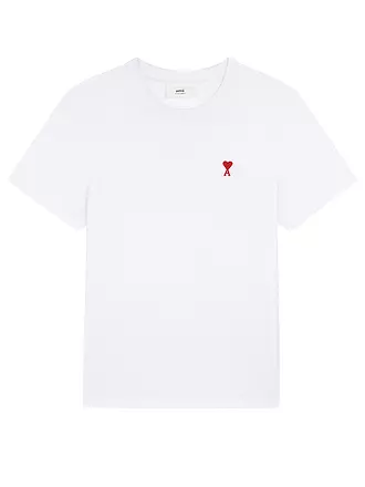 AMI PARIS | T-Shirt AMI DE COEEUR | grau