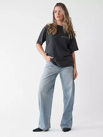 ANINE BING | T-Shirt KENT TEE TWISTED SNAKE | schwarz