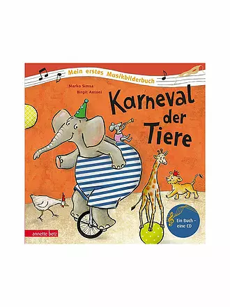 ANNETTE BETZ VERLAG | Buch - Karneval der Tiere mit Audio-CD | keine Farbe