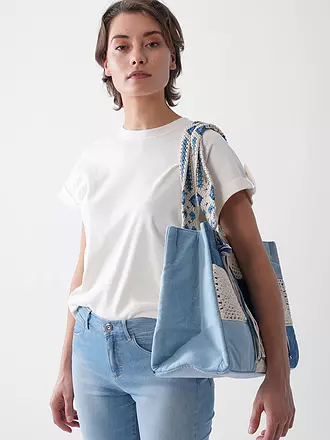ANOKHI | Tasche - Tote Bag BOOK TOTE Large | hellblau