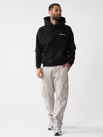 ANOTHER COTTON LAB | Kapuzensweater - Hoodie | schwarz