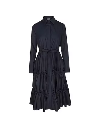 ARMARGENTUM | Midikleid LEXA | dunkelblau
