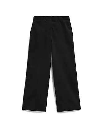 ARMEDANGELS | Hose Wide Leg JAALMA CORDUROY 7/8 | schwarz