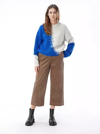 ARMEDANGELS | Hose Wide Leg JAALMA CORDUROY 7/8 | schwarz