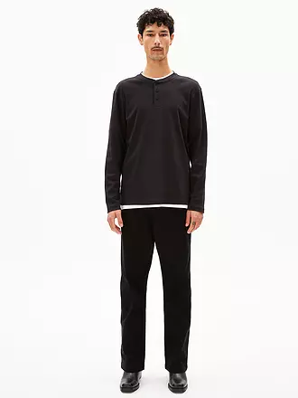 ARMEDANGELS | Langarmshirt FAANO PREMIUM | schwarz
