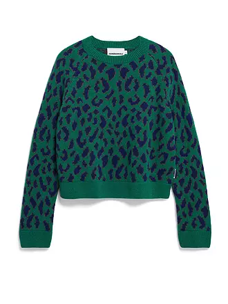 ARMEDANGELS | Pullover DILIRIAA LEOPAA | grün