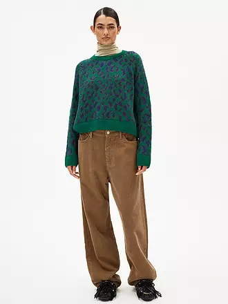 ARMEDANGELS | Pullover DILIRIAA LEOPAA | grün
