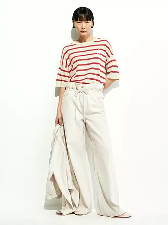 ARMEDANGELS | Pullover LIZAA LINO STRIPES | dunkelblau