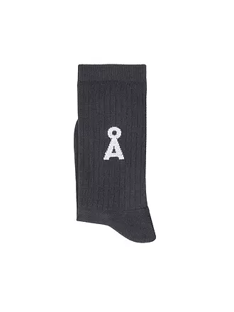 ARMEDANGELS | Socken SAAMUS BOLD space steel | blau