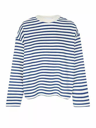 ARMEDANGELS | Sweater Oversized Fit FRANKAA  STRIPES | rot