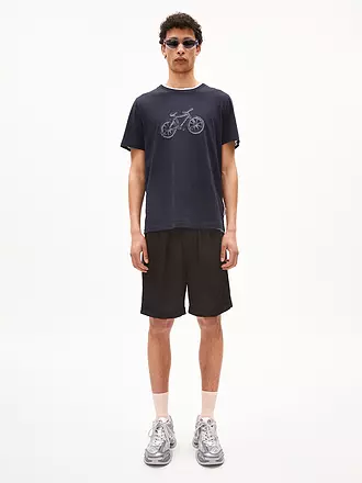 ARMEDANGELS | T-Shirt JAAMES CLOUD BIKE | dunkelblau
