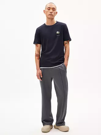 ARMEDANGELS | T-Shirt JAAMES KNOWLEDGE | blau