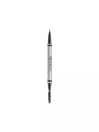 ARTDECO | Augenbrauenstift - 24h Micro Brow Liquid Liner (24 Med. Brown) | grau