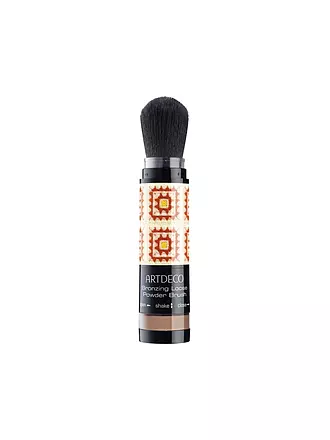 ARTDECO | Bronzing Loose Powder Brush – for Face & Body (80 Tropic Summer) | camel