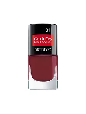ARTDECO | Quick Dry Nail Lacquer (28 Cranberry Syrup) | dunkelrot