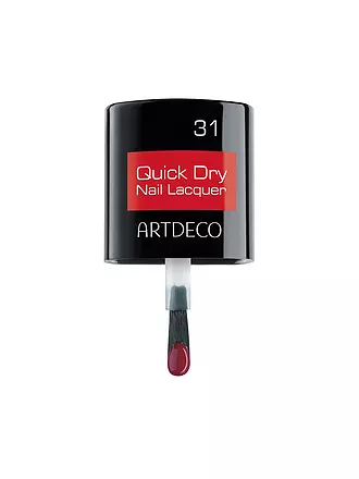 ARTDECO | Quick Dry Nail Lacquer (28 Cranberry Syrup) | dunkelrot