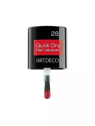 ARTDECO | Quick Dry Nail Lacquer (28 Cranberry Syrup) | dunkelrot