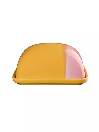 ASA SELECTION | Butterdose gross JOY 15x12x7cm Black Currant Smoothie | gelb