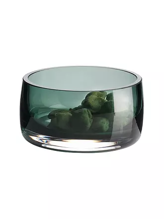 ASA SELECTION | Glasschale AJANA 10cm Green | dunkelgrün