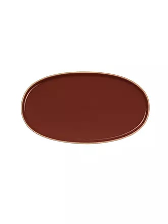 ASA SELECTION | Platte Oval 28,5x16cm SEMANA Caviar | rot