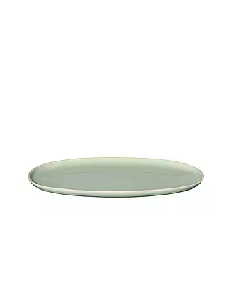 ASA SELECTION | Platte Oval 28,5x16cm SEMANA Caviar | mint