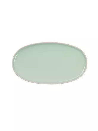 ASA SELECTION | Platte Oval 28,5x16cm SEMANA Caviar | mint