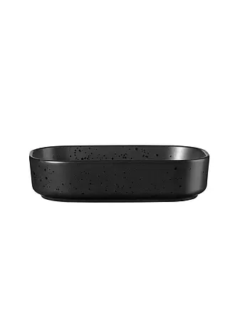 ASA SELECTION | Snackschale oval 15x8,5cm Coppa Kuro/Schwarz | schwarz