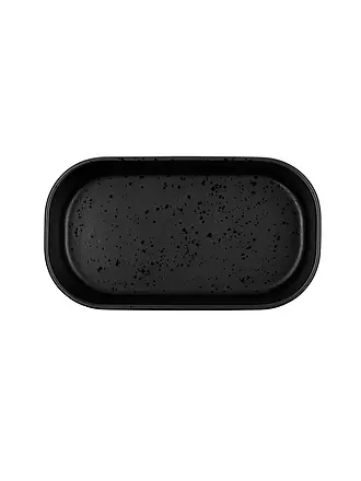 ASA SELECTION | Snackschale oval 15x8,5cm Coppa Kuro/Schwarz | schwarz