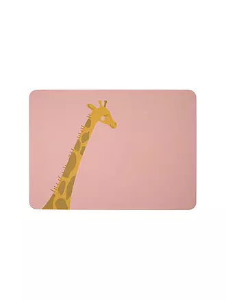 ASA SELECTION | Tischset Coppa Kids 33x46cm Wildlife Giraffe Giselle | grün