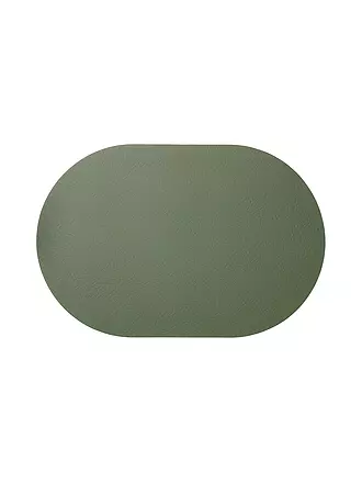 ASA SELECTION | Tischset oval 49,5 x 33cm Lava | grün