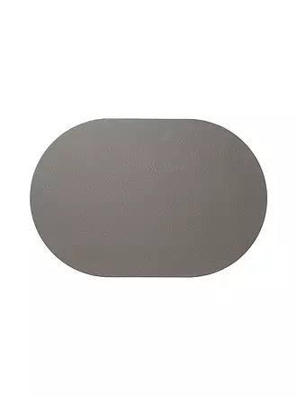 ASA SELECTION | Tischset oval 49,5 x 33cm Onyx | grau