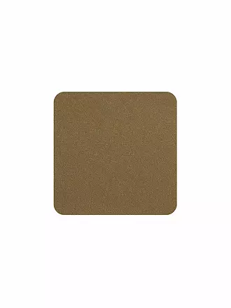 ASA SELECTION | Untersetzer Soft Leather 4er 10x10cm Limestone | camel