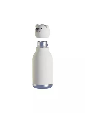 ASOBU | Isolierflasche 460ml DINO oliv | weiss