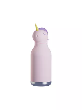 ASOBU | Isolierflasche 460ml DINO oliv | rosa