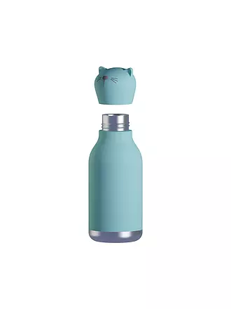 ASOBU | Isolierflasche 460ml DINO oliv | mint