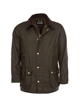 BARBOUR | Fieldjacke ASHBY WAX | blau
