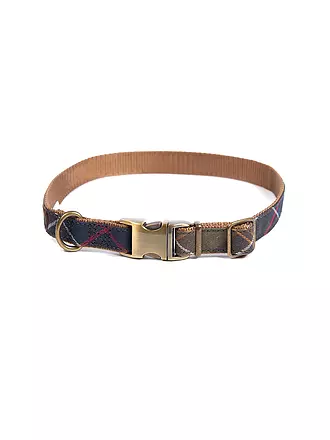 BARBOUR | Hunde Halsband Tartan | olive