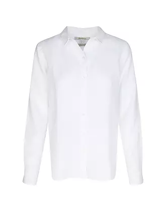 BARBOUR | Leinenhemd MARINE | weiss