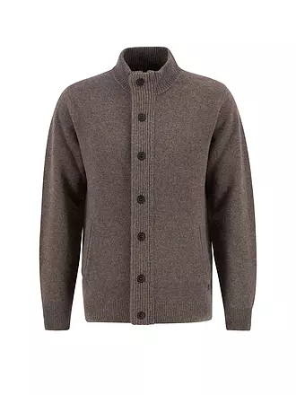 BARBOUR | Strickjacke ESSENTIAL | braun