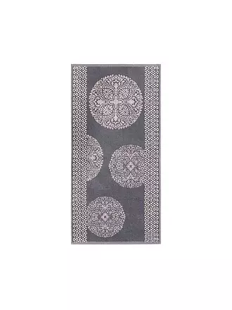 BASSETTI | Handtuch PALLAVICINO 50x100cm Grau | rot