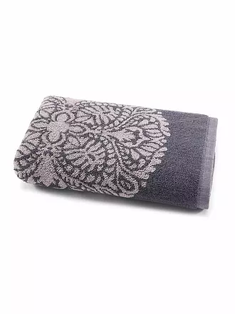 BASSETTI | Handtuch PALLAVICINO 50x100cm Grau | rot